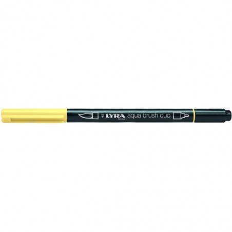 Lyra Aqua Brush Duo Marcatore Giallo Cadmio Limone