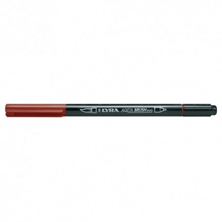 Lyra Aqua Brush Duo Marcatore Rosso di Venezia
