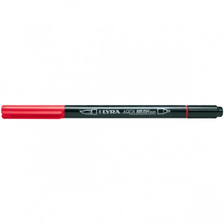 Lyra Aqua Brush Duo Marcatore Rosso di Pompei