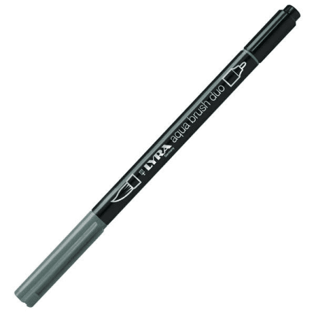 Lyra Aqua Brush Duo Marcatore Grigio Medio Freddo