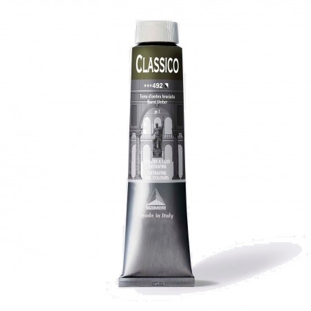 Colori a OLIO MAIMERI - 492 CLASSICO TERRA D'OMBRA BRUCIATA 200 ML