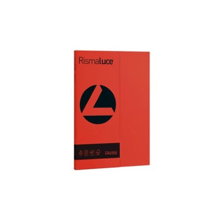 Carta Rismaluce Small A4 200 gr - SCARLATTO - 50FG - Favini