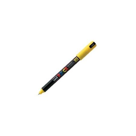 Marcatore UNI POSCA Pen PC1M p.extra fine 0,7mm giallo UNI MITSUBISHI