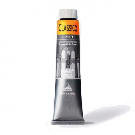 Colori a OLIO MAIMERI - 110 CLASSICO GIALLO PERMANENTE ARANCIO 200 ML