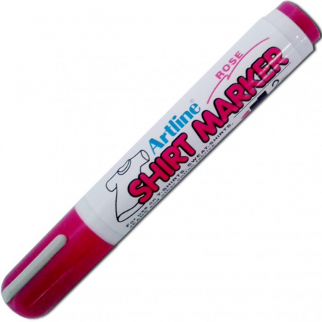 Artline Shirt Marker - Marcatore per stoffa punta tonda Rose