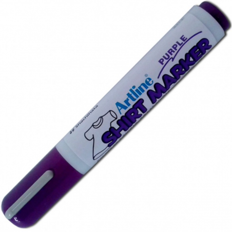 Artline Shirt Marker - Marcatore per stoffa punta tonda Purple