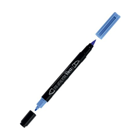 Lyra Aqua Brush Duo Marcatore Blu Smalto
