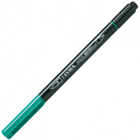 Lyra Aqua Brush Duo Marcatore Verde Notte