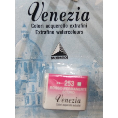 253 Rosso Permanente Scuro Acquerello Venezia Godet