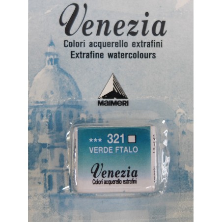 321 Verde Ftalo  Acquerello Venezia Godet