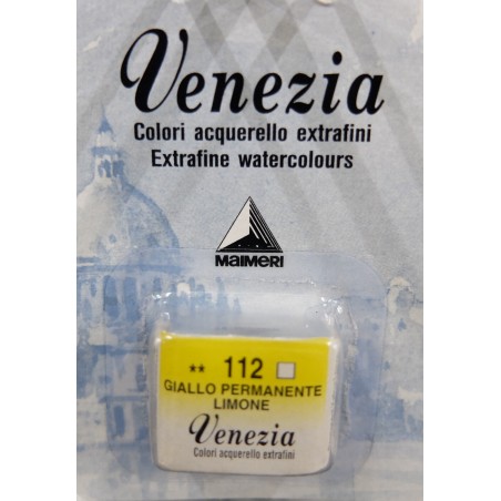 112 Giallo Permanente Limone Acquerello Venezia Godet