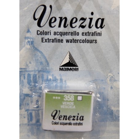 358 Verde Vescica Acquerello Venezia Godet