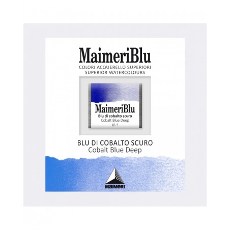 374 Blu di cobalto scuro Acquerello MaimeriBLU Godet