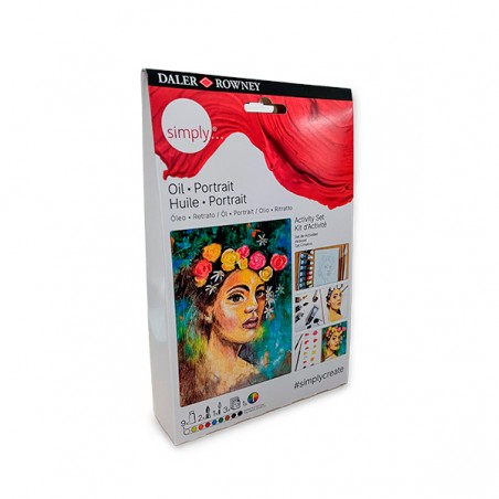 D118500112 DALER ROWNEY - SIMPLY SET OLIO Attività Ritratti